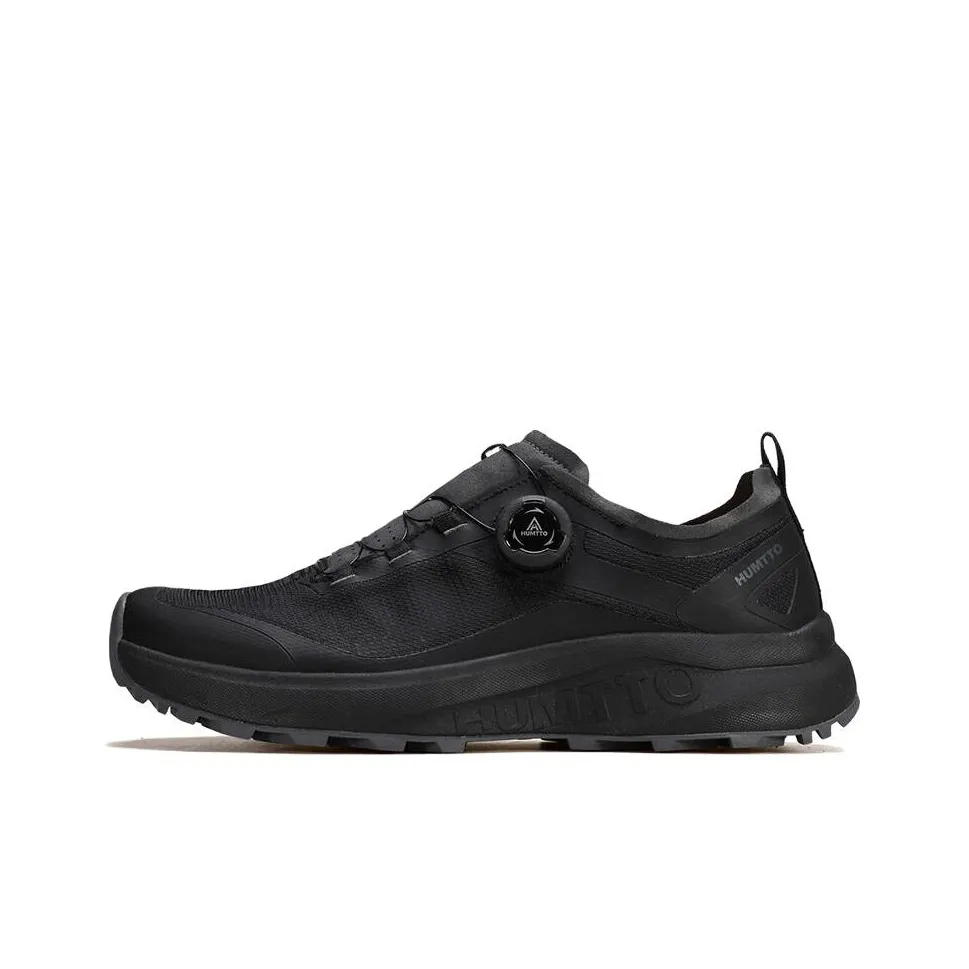 HUMTTO Breathable And Lightweight Low Top Hiking Shoes Men's Black