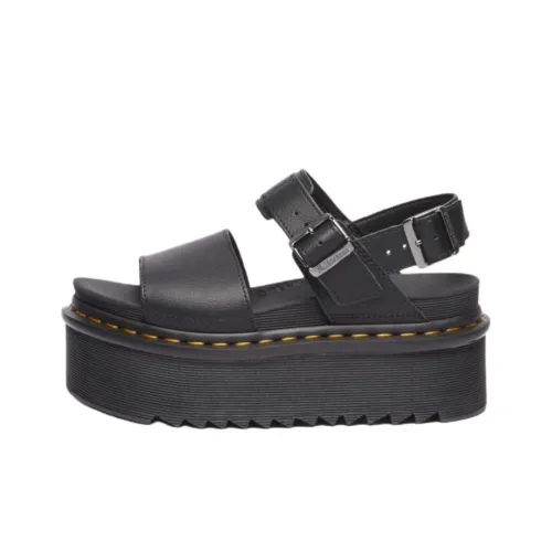 Dr.Martens One Ремень Сандалии Черные Унисекс