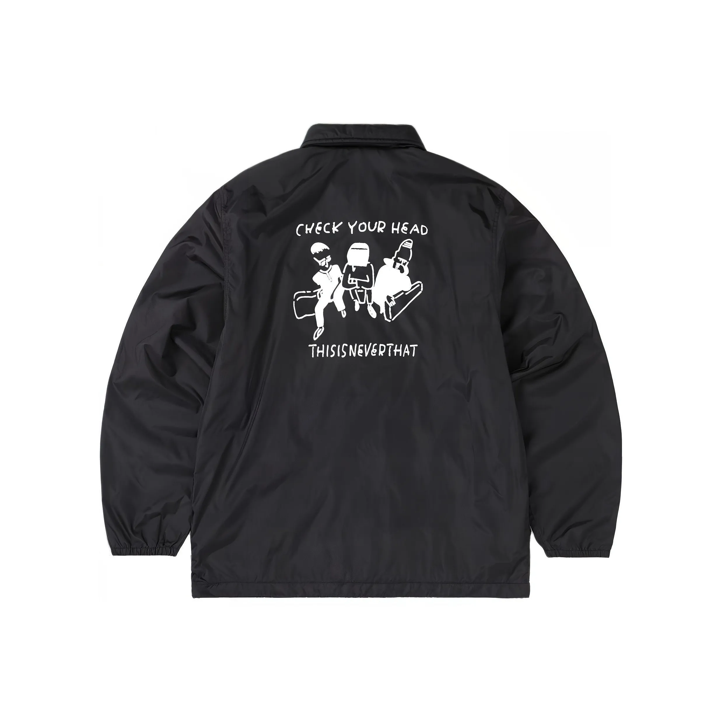 Thisisneverthat Long Field Collaboration Jackets Unisex Dark Marine Blue