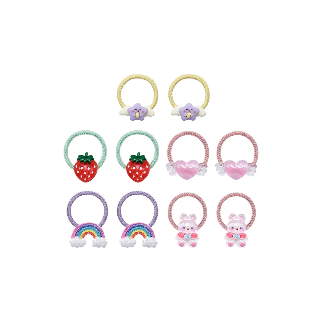 ROYALSASA Резиновая лента Резинка для волос Детская