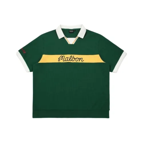 MALBON GOLF Зеленый Мужское Поло