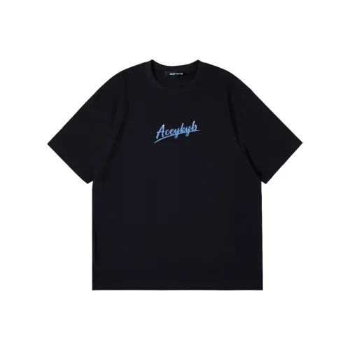 YK&YB Черная унисекс футболка