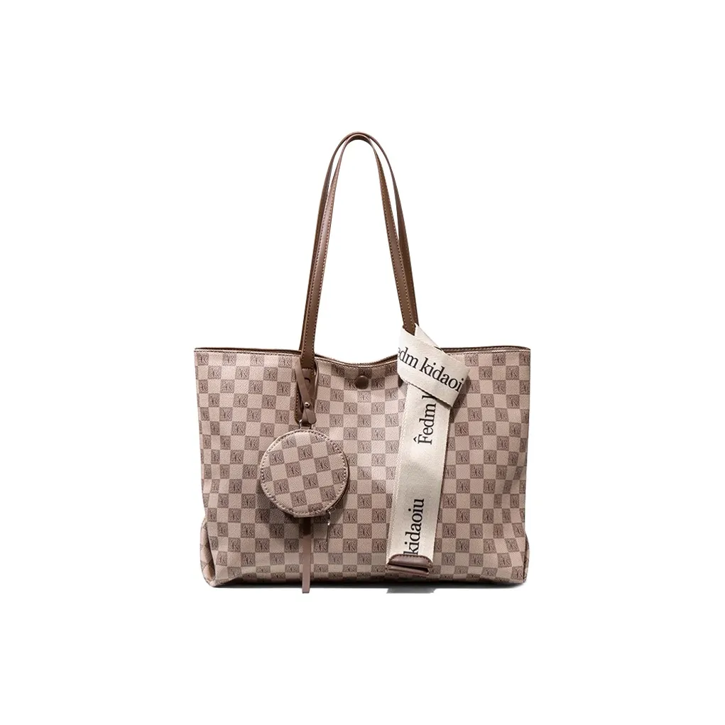 CLEVER KETCH ПУ (полиуретан) Сумка через плечо Тоут Женская Хаки