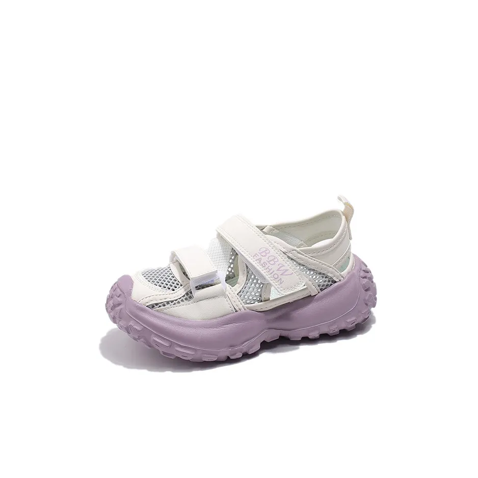 Неон Low Топ Детские Сандалии для детей в возрасте 3-7 лет