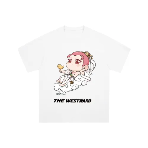 Journey To the West Белая Унисекс Футболка