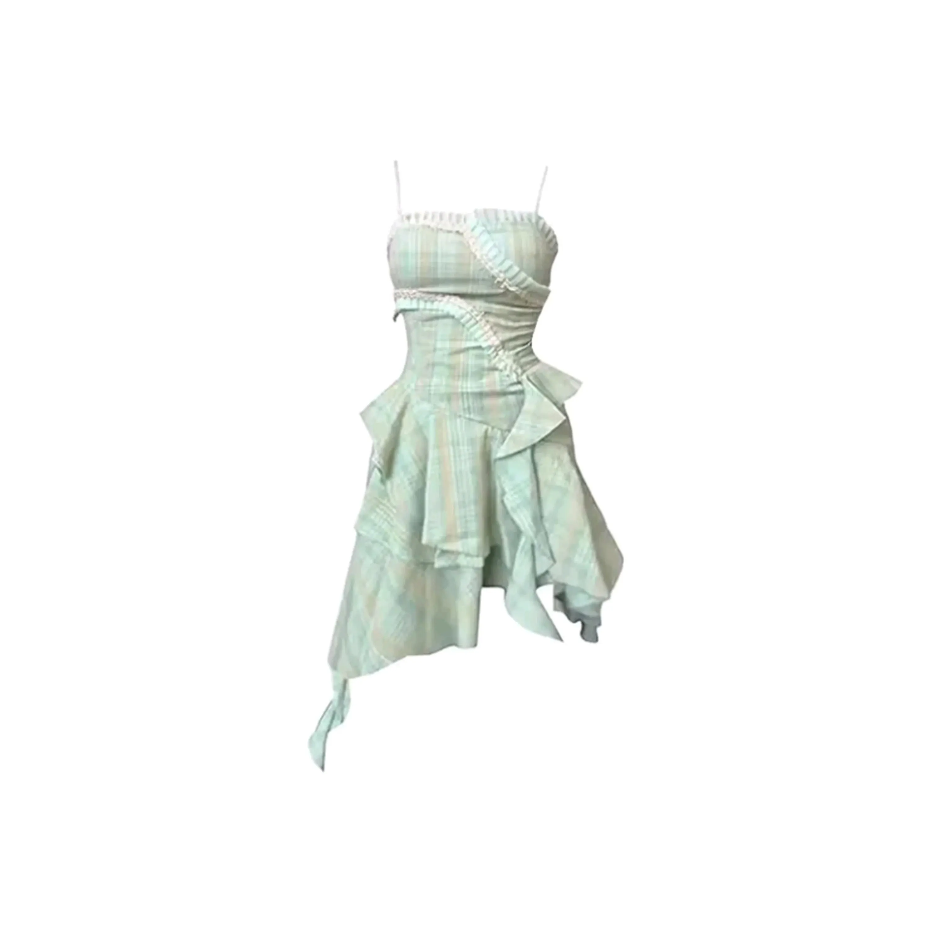 ETSE Slip Dresses Women's Light Green