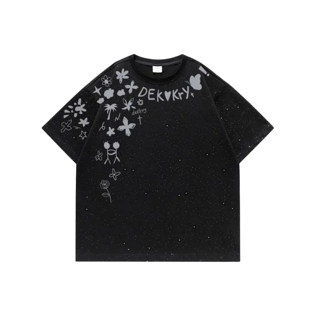 XIAOLIZI Черные Женские Футболки