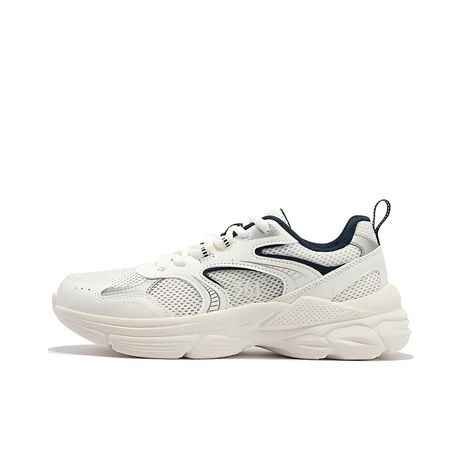 361° Life Collection Non slip Lightweight Low Top Chunky Sneakers Women's White Blue