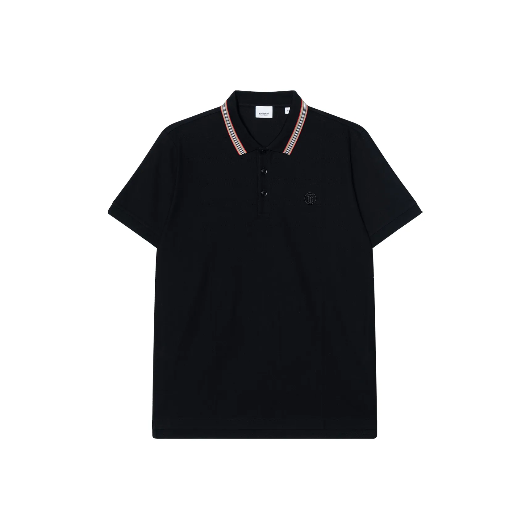 Burberry Icon Stripe Cotton Polo Shirt