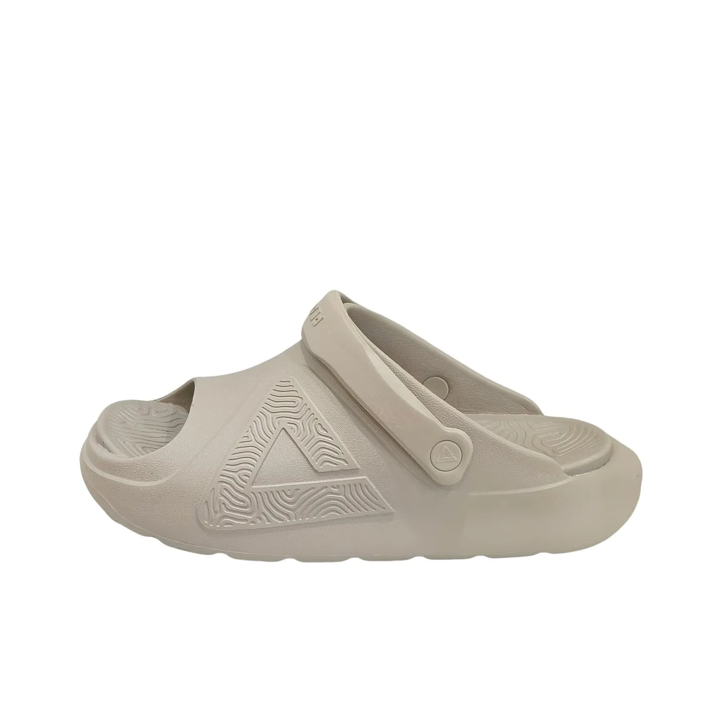 PEAK Taichi Тапочки Wave STEP EVA Противоскользящие устойчивые к запахам устойчивые к истиранию Слипоны Мужские Бежевые