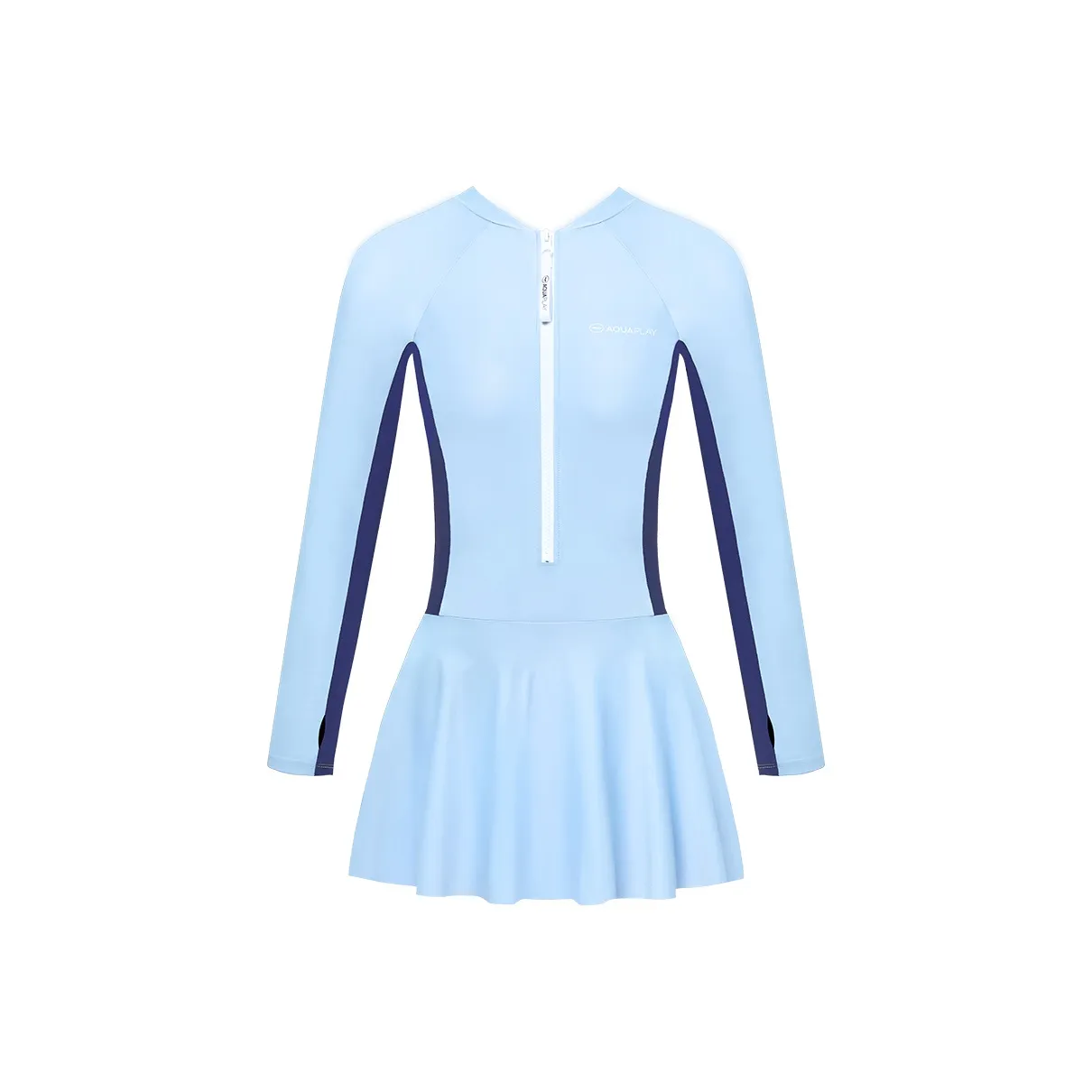 AQUAPLAY Ван-Пис Купальник Женский Светло-Синий