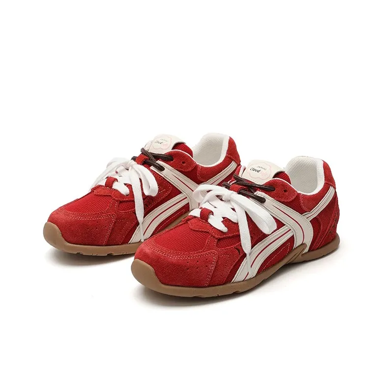 DAPHNE Low Топ Повседневная обувь Женская Красная