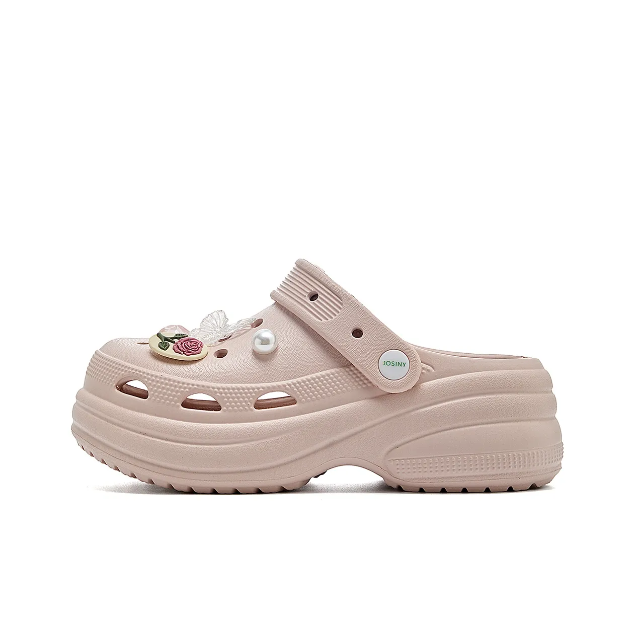 JOSINY Сабо Розовый Высота каблука 6,5 см Женские