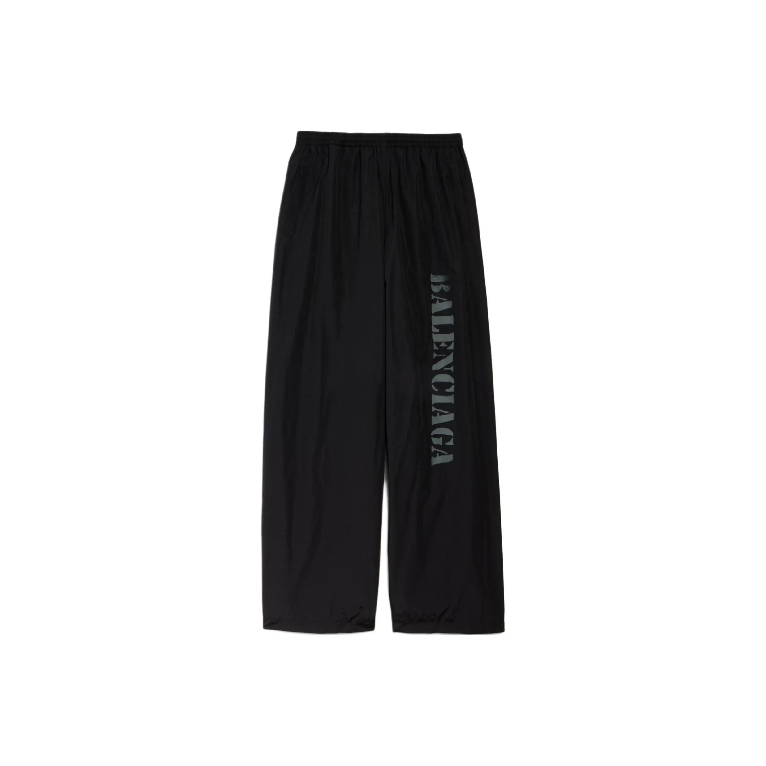 Balenciaga Casual Pants Loose Fit Style Unisex Black