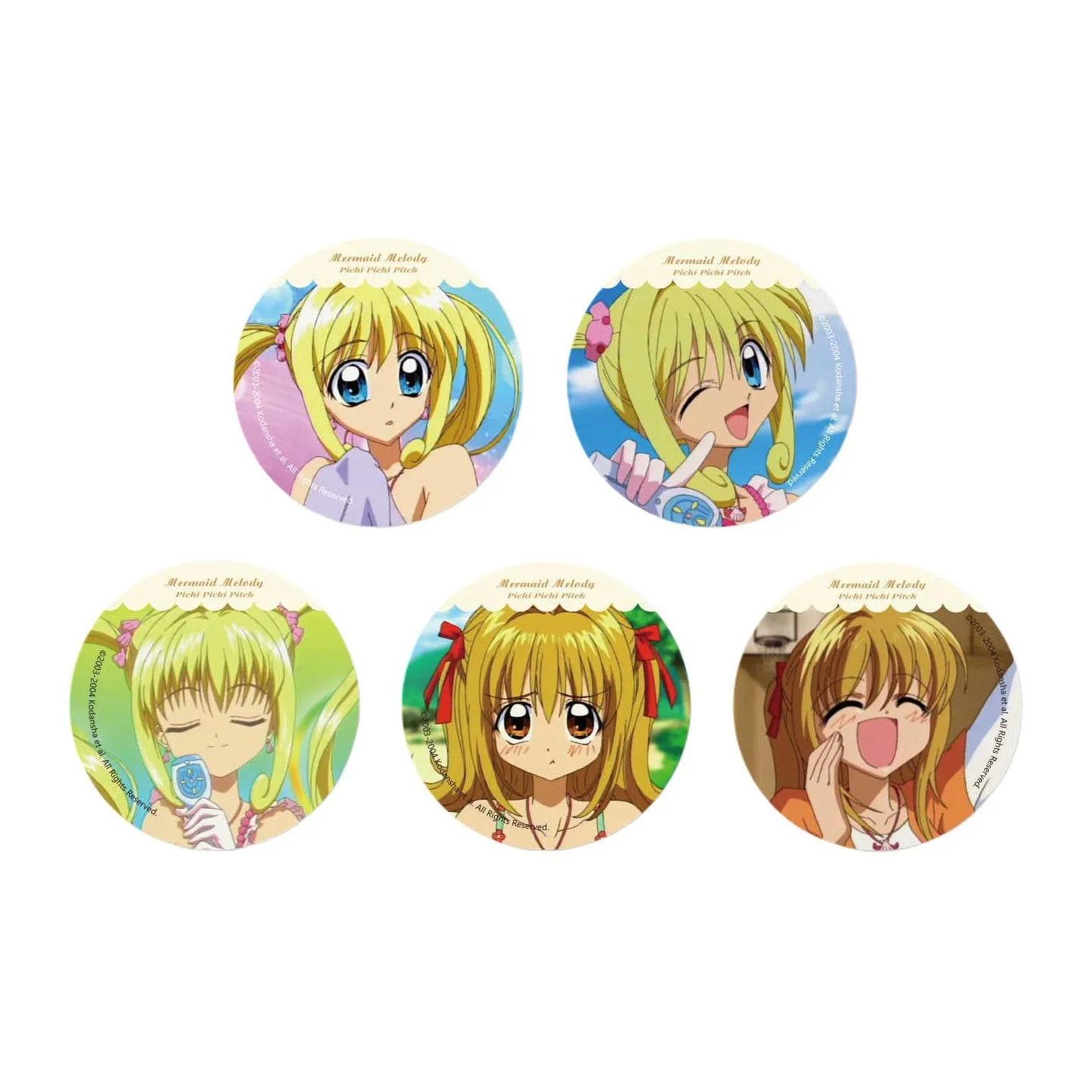 JOYOUTH Мелодия OF Русалка Семь Морей Лусия 58 мм Значок Жестяные Значки
