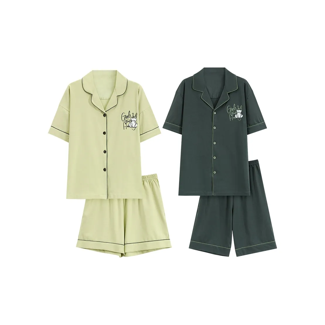 Good Fortune Пижамный комплект унисекс 2 комплекта одежды