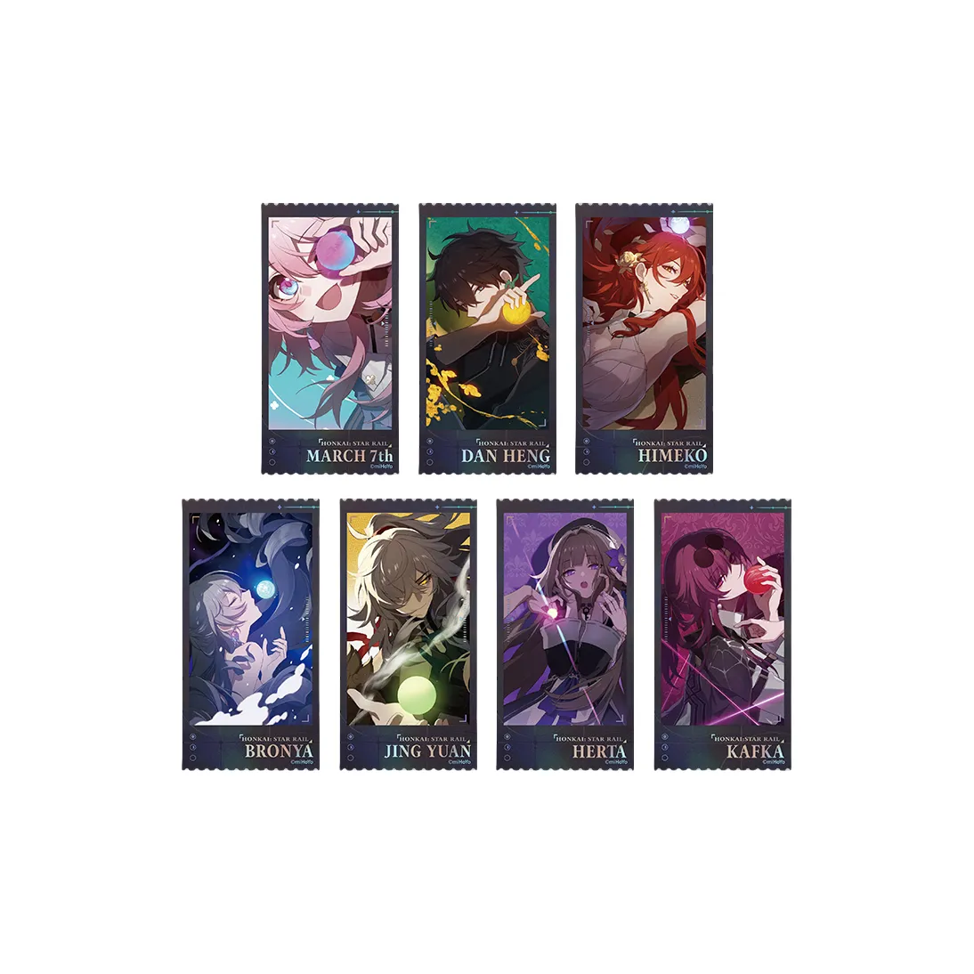 MIHOYO Голографические билеты