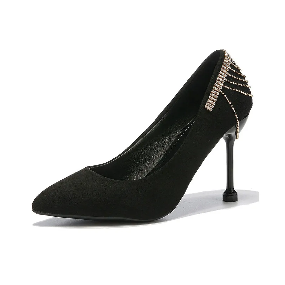 Medd Мода Одежда Стильный Индивидуальный Comfort Универсальный Премиум Queen Низкий и Высокий каблук Женские Черный