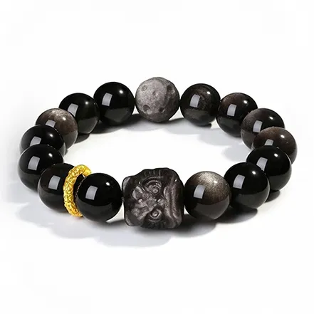 YAGU Natural Glass Cat Eye Bracelets Unisex YAGU Естественный Стекло Кошачий Глаз Браслеты Унисекс