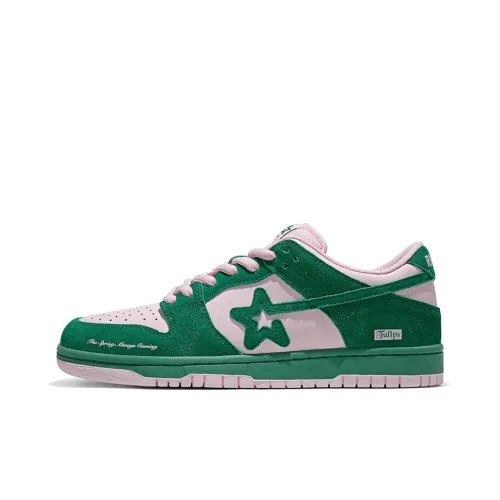 RIPSTAR Кроссовки для скейтбординга Low Top Розовый/зеленый Унисекс