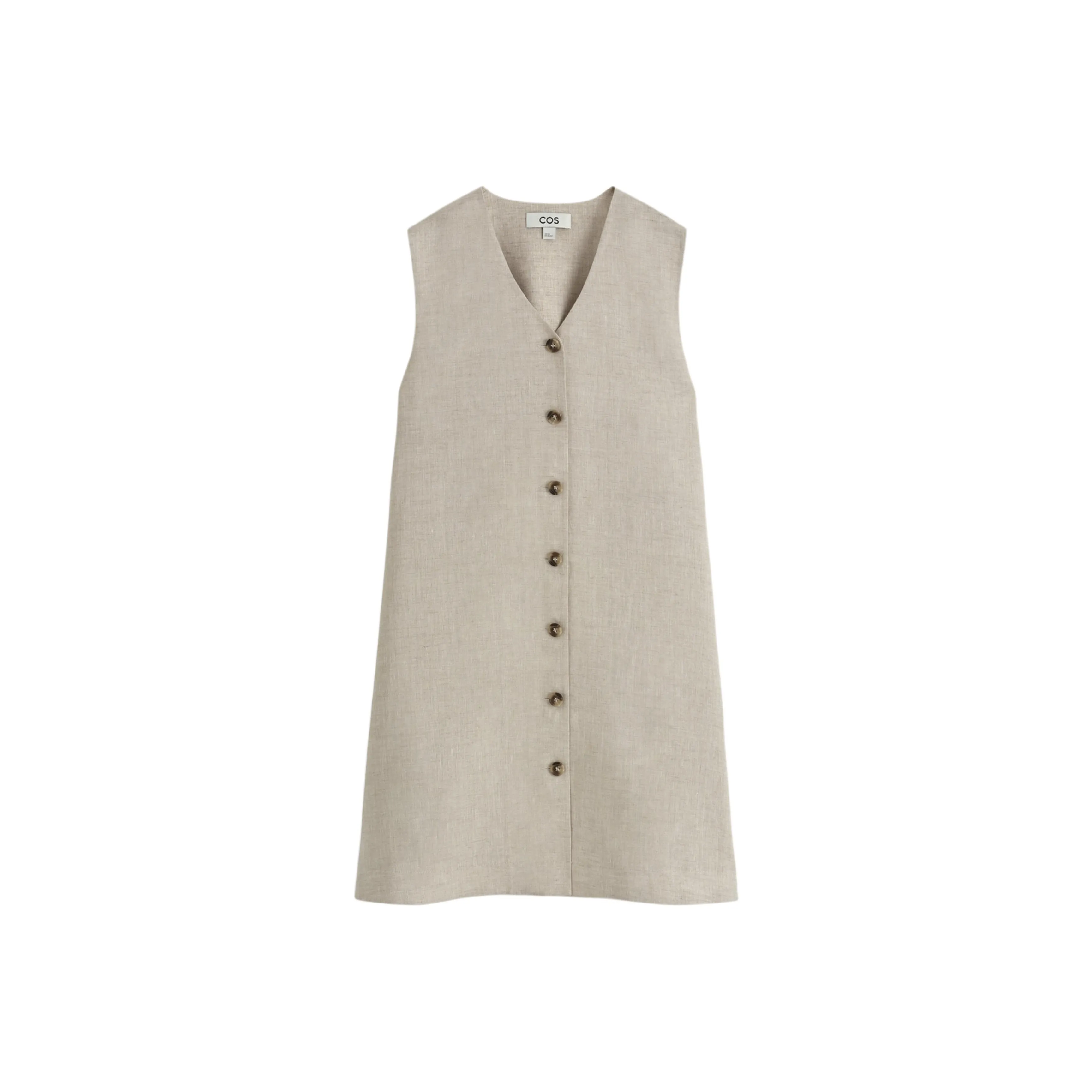COS Sleeveless Dresses Women's Linen