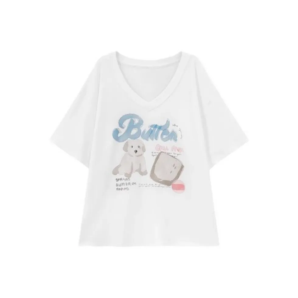 DANCANG Женские футболки с коротким рукавом