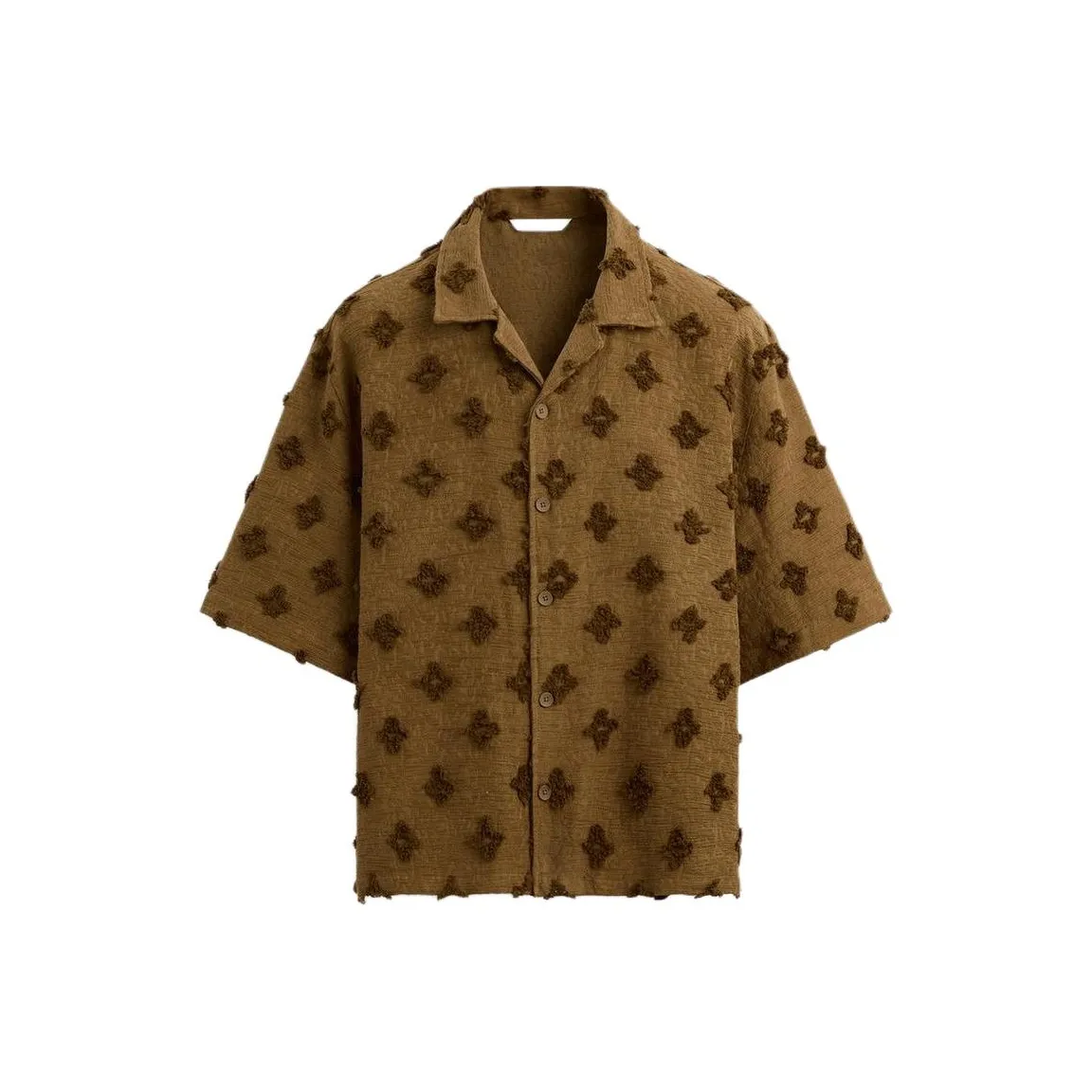 ZARA Shirts Men's Brown