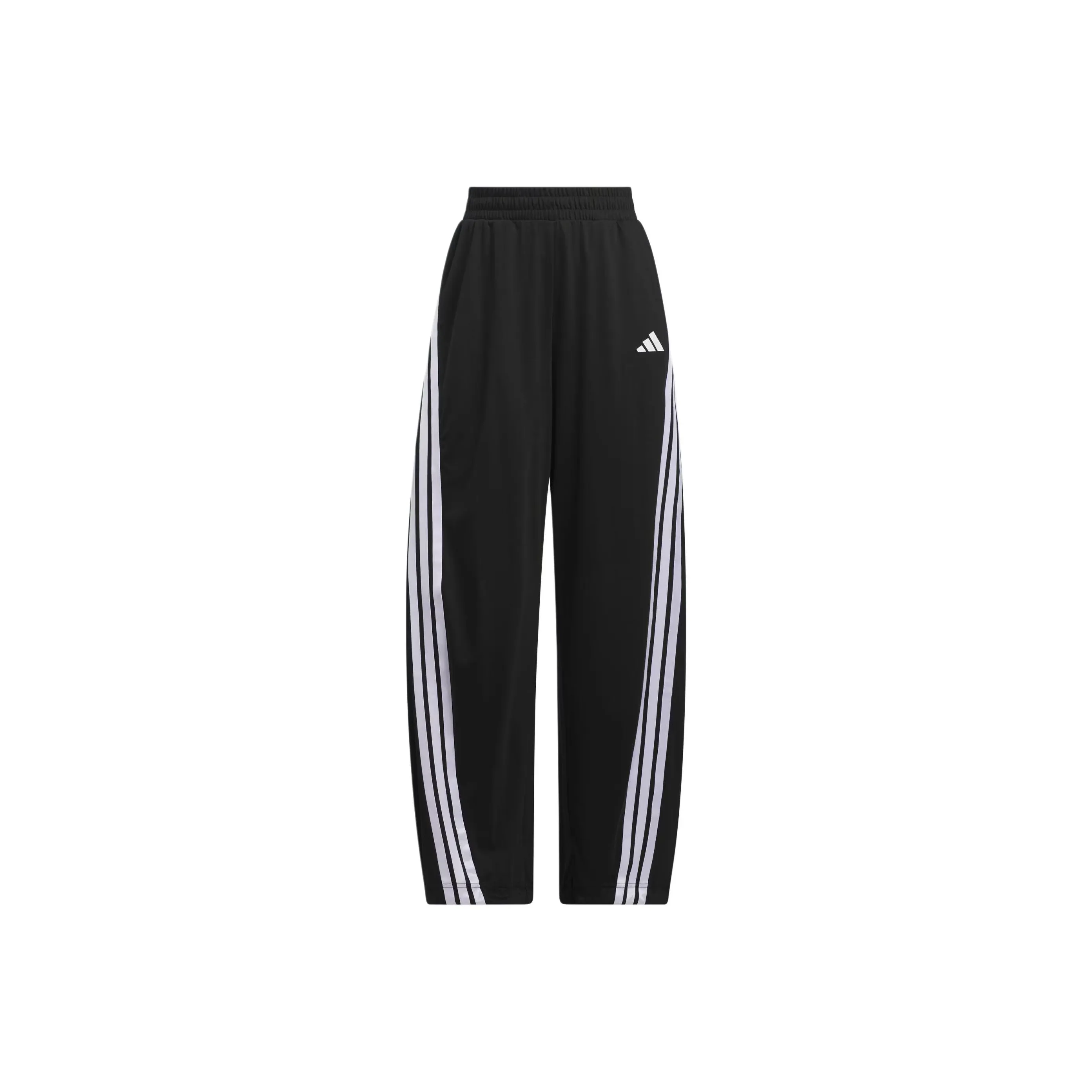 Adidas SS25 BANANA KNIT JOGGERS Повседневные брюки Женские Черный