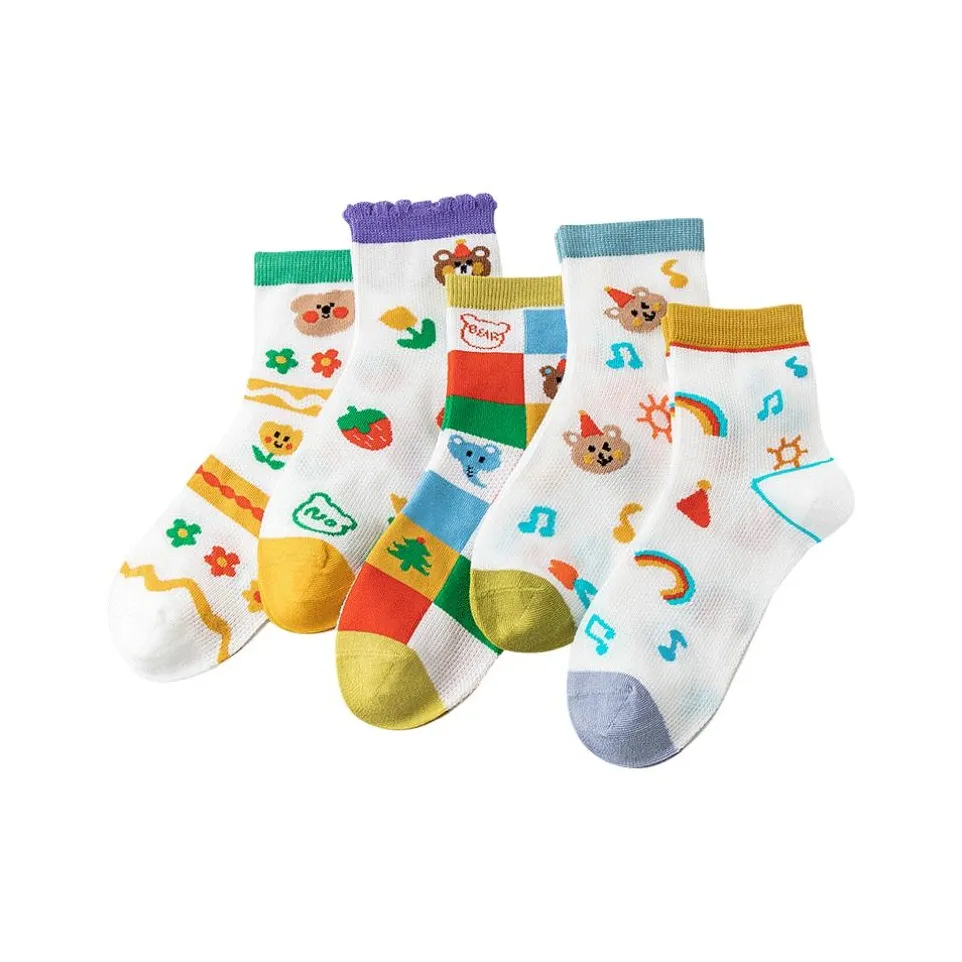 BIG WASP Носки 5 пар смешанные цвета детские