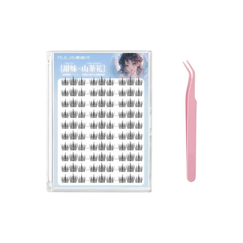 RULINSHI Без клея Искусственные ресницы Увеличивающие объем Стиль Естественный Длинные Стиль