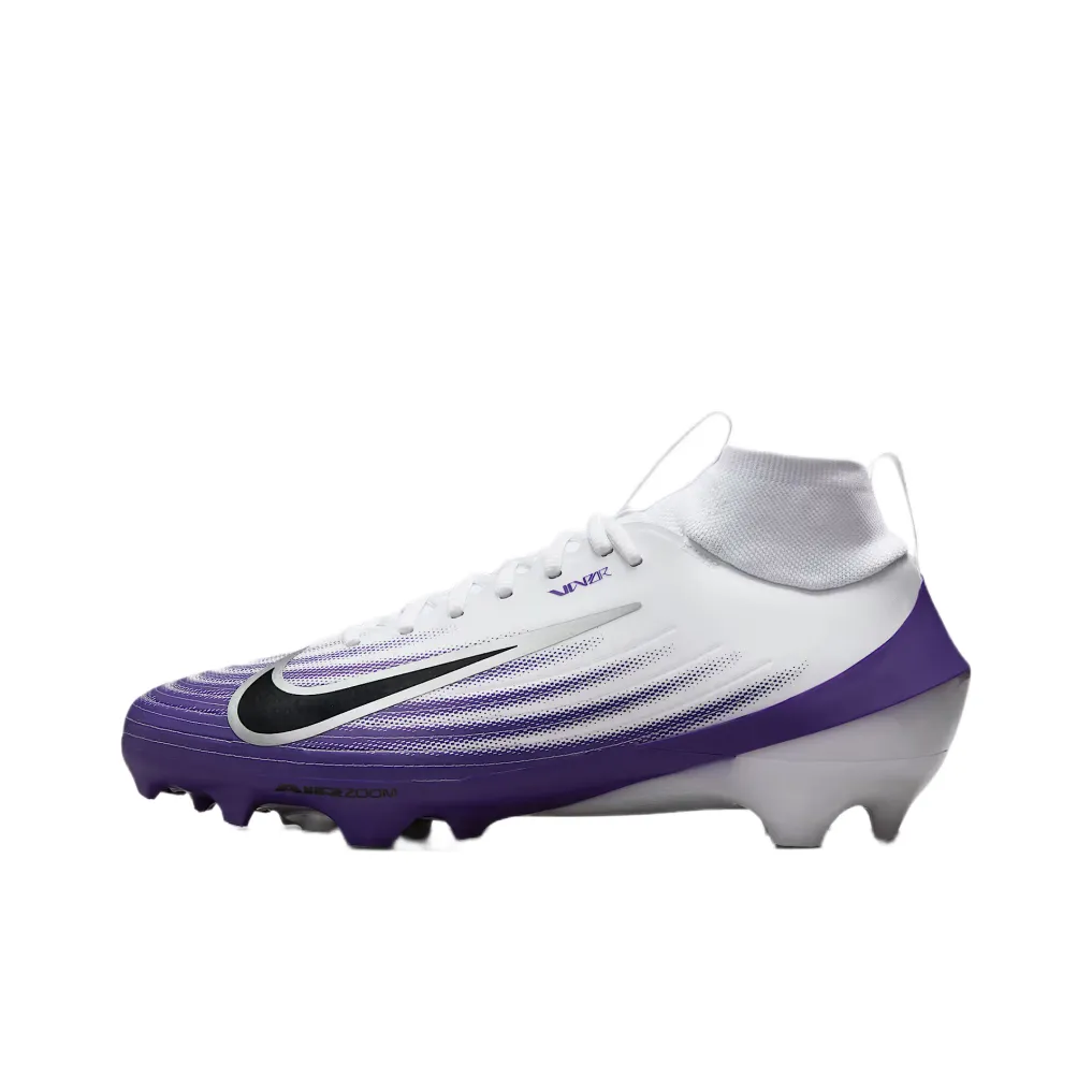 Nike Vapor Pro 1 Anti Slip Wear Resistant Soccer Shoes Unisex White Purple