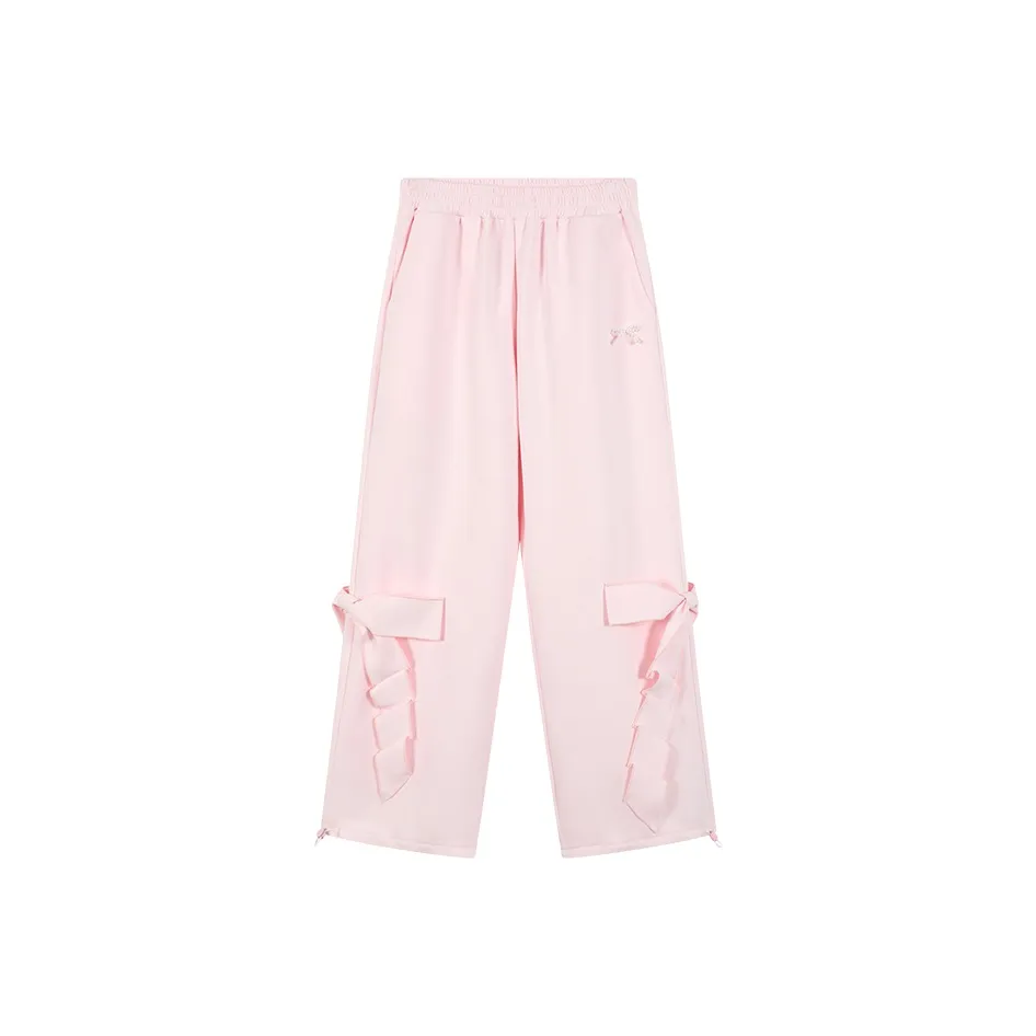 AooRaa Розовые Женские Повседневные Брюки