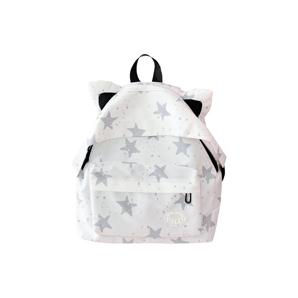 Villelon Вельвет Рюкзак Женские Звезды Леопардовый принт Стиль