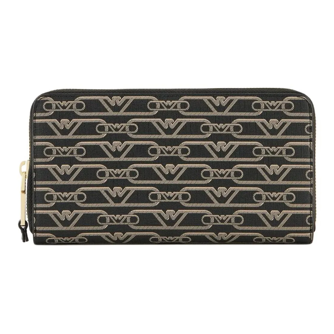 EMPORIO ARMANI Полиэстер Кошелек Женский Черный Светлый Умбра