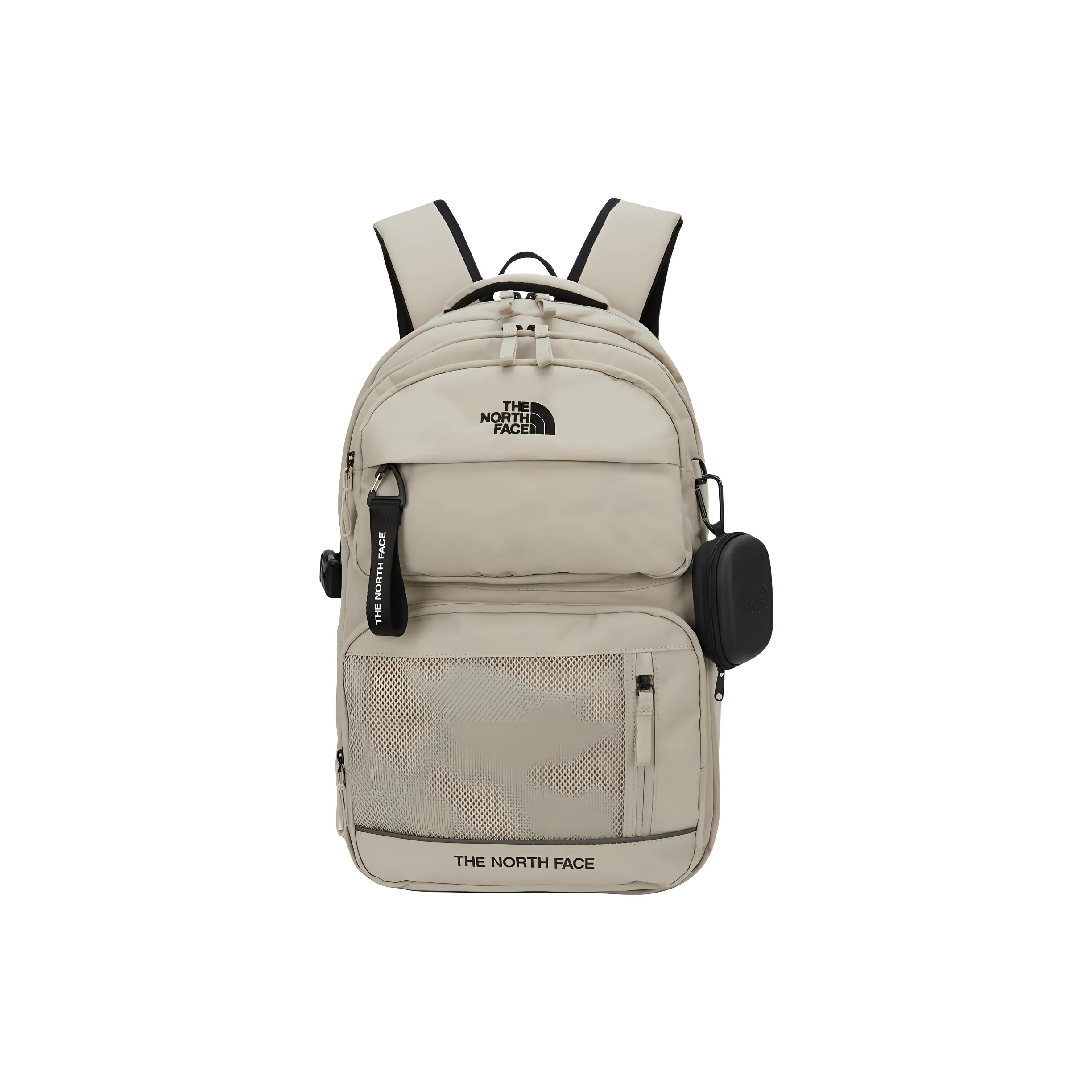THE NORTH FACE 30L Backpack Outdoor Bag Polyester Light Beige Unisex