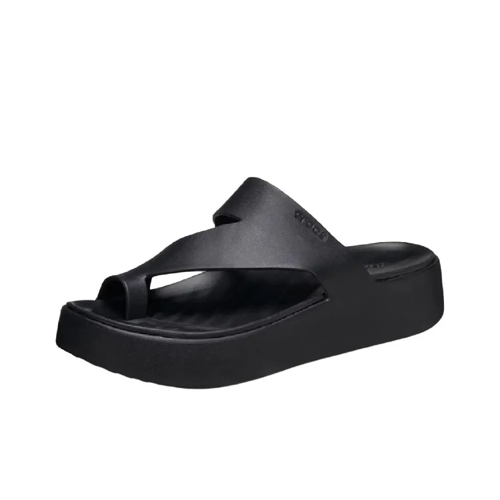 Crocs EVA Slip Resistant Flip Flops Women's Black