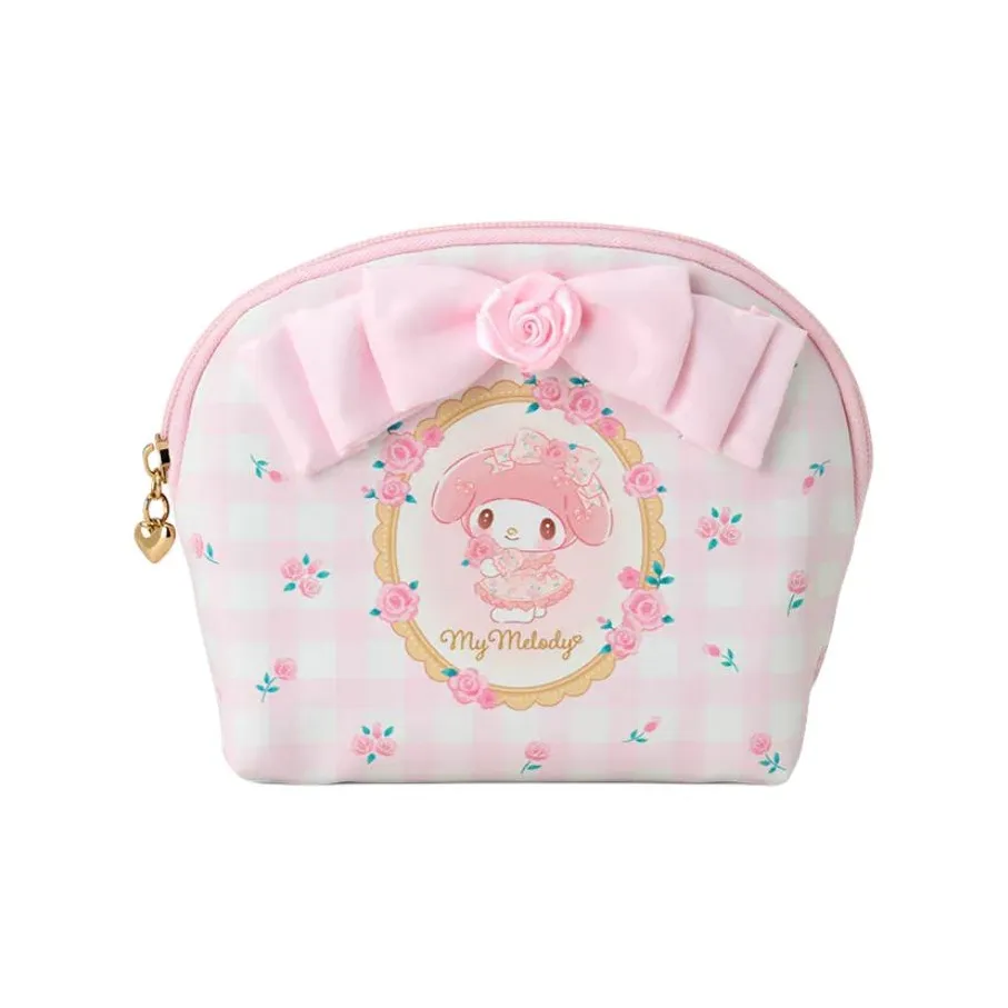 Sanrio Melodi Полиэстер Косметичка Путешественный Сумка для хранения Женская Розовая