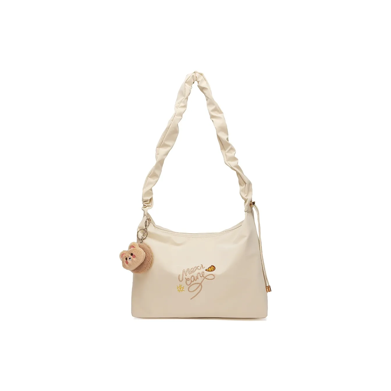 MEXICAN Полиуретан Кожа Сумка через плечо Женская Экрю