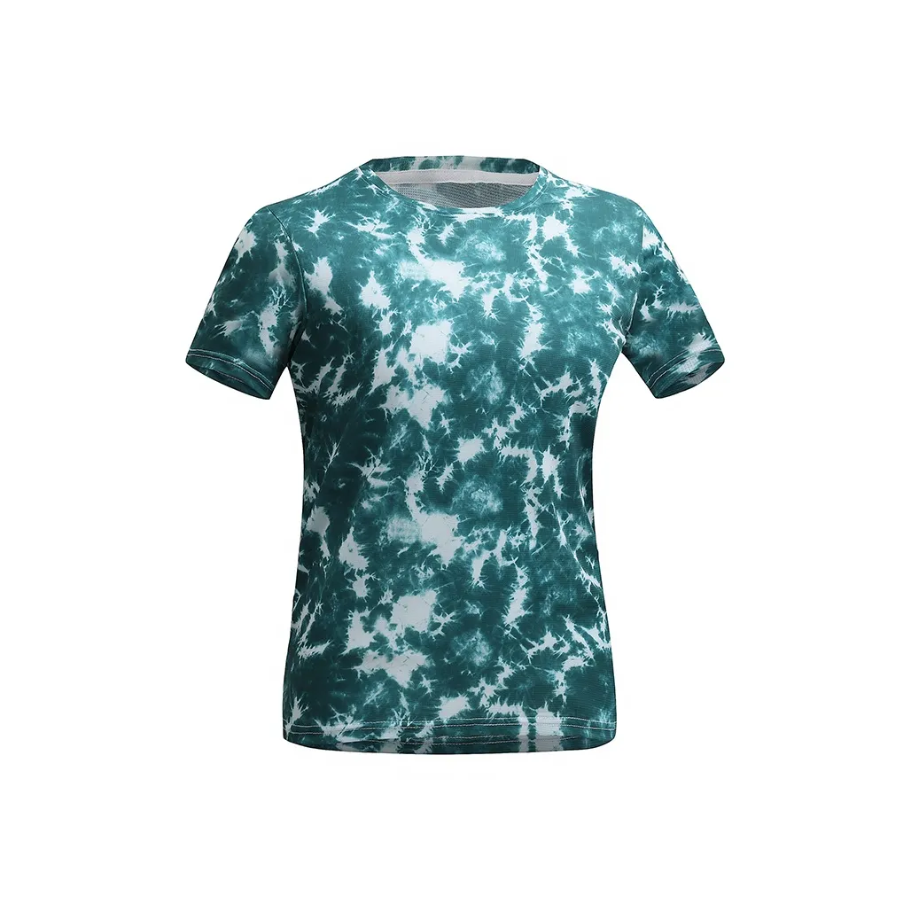 HUMNAT Военный стиль Тренинг Зеленый Унисекс Футболка