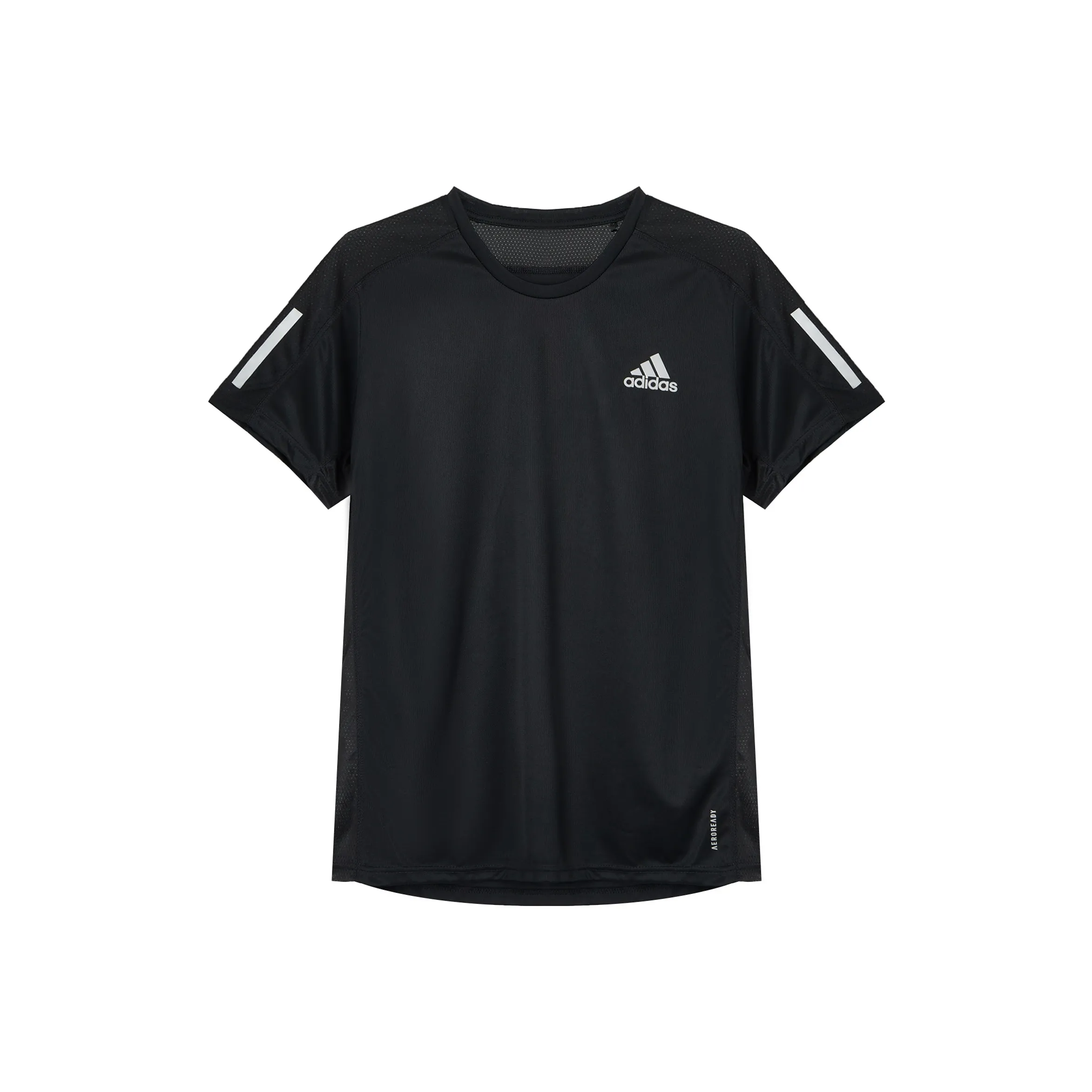 Adidas OWN THE RUN Бег Т-Рубашка Мужская Черная