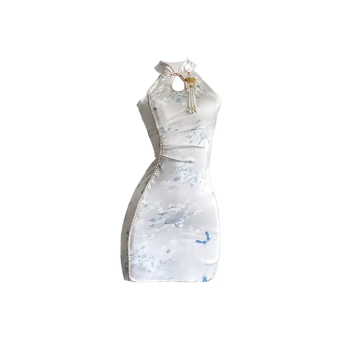 ADXKM Белый Женские Ципао