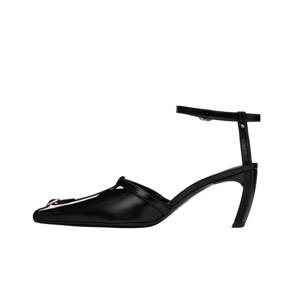KNWLS Block Heel High Heels 6.9cm Women's Black