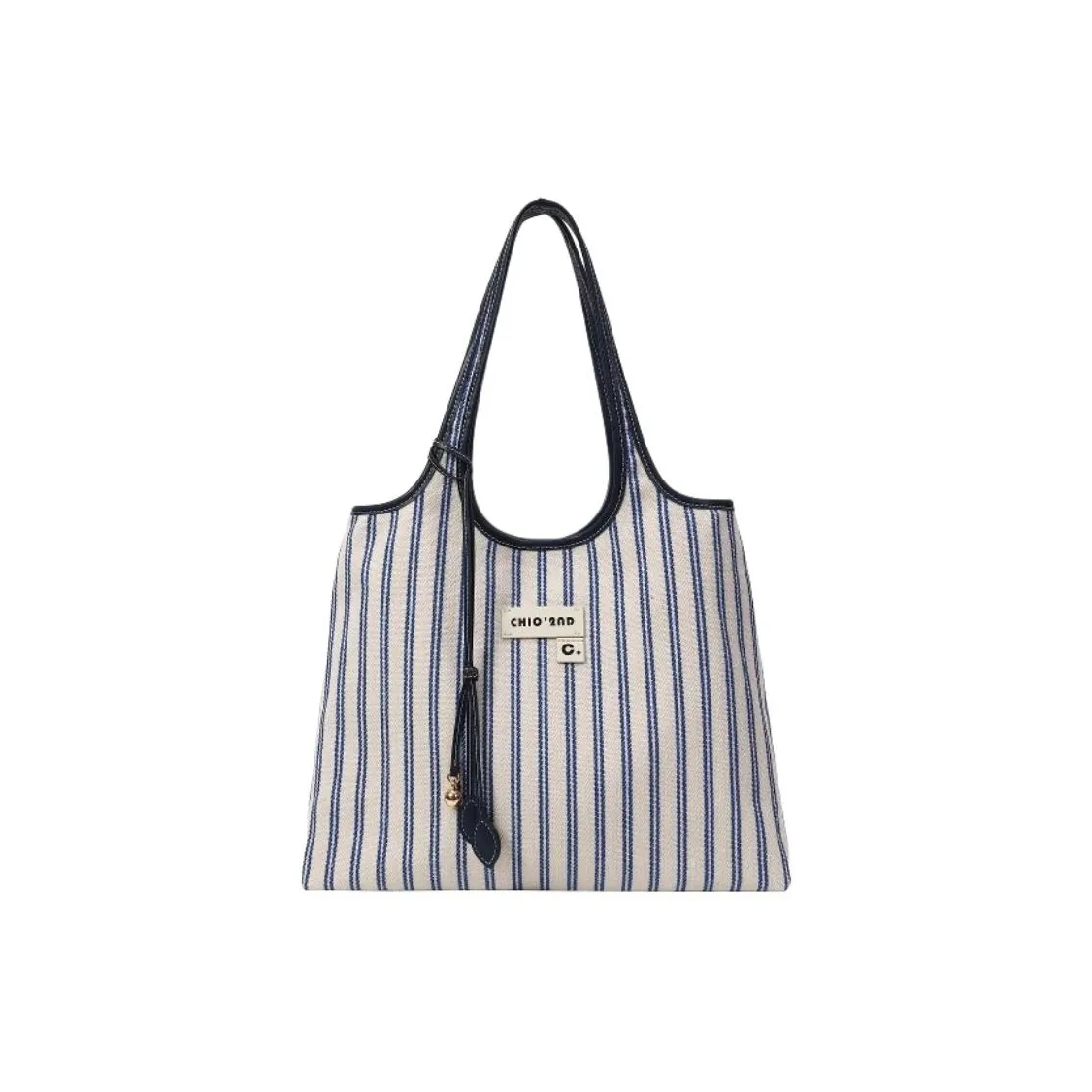 PAYOT Холст Эгейское море Bay Холст Сумка Сумка через плечо Стандартная Женская Синие Полоски