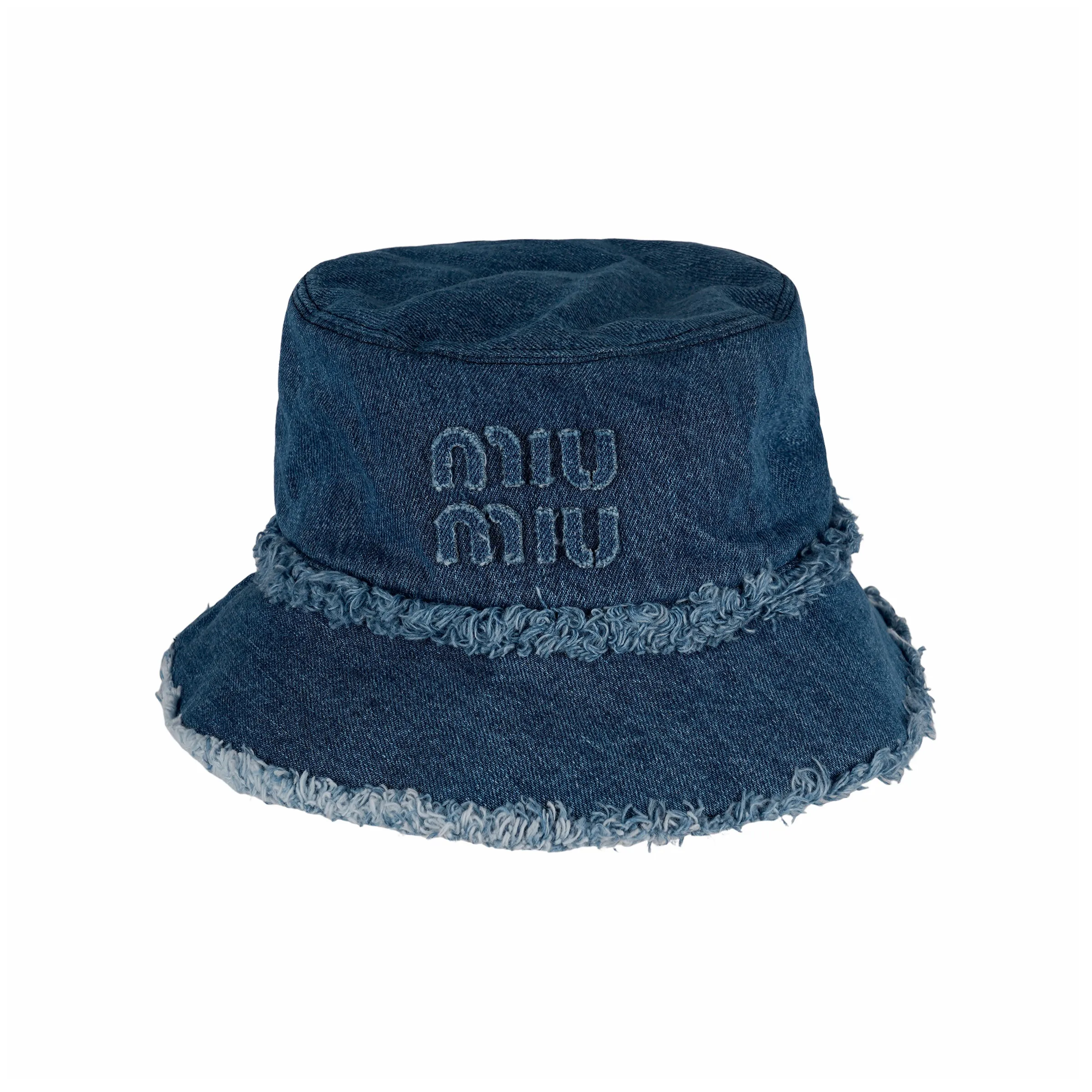 MIU MIU Denim Bucket Hat