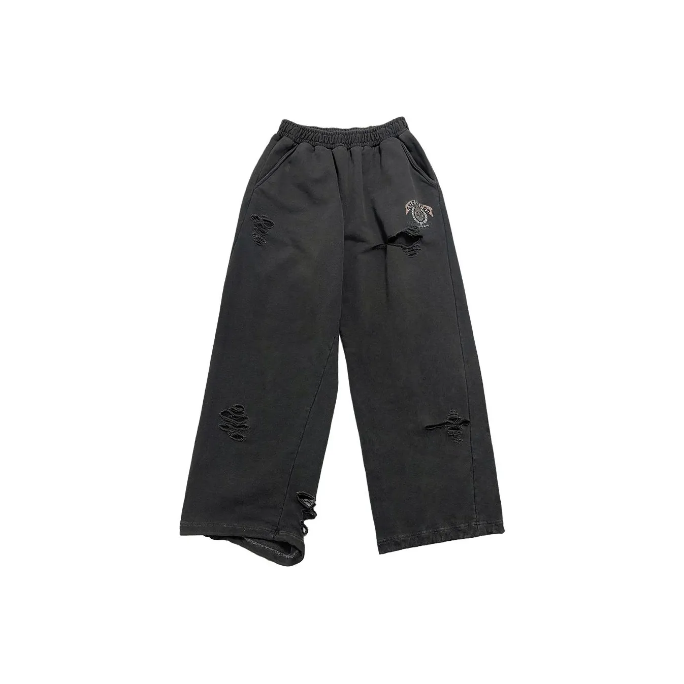 GRAILZ Черные Унисекс Вязаные Тренировочные Брюки