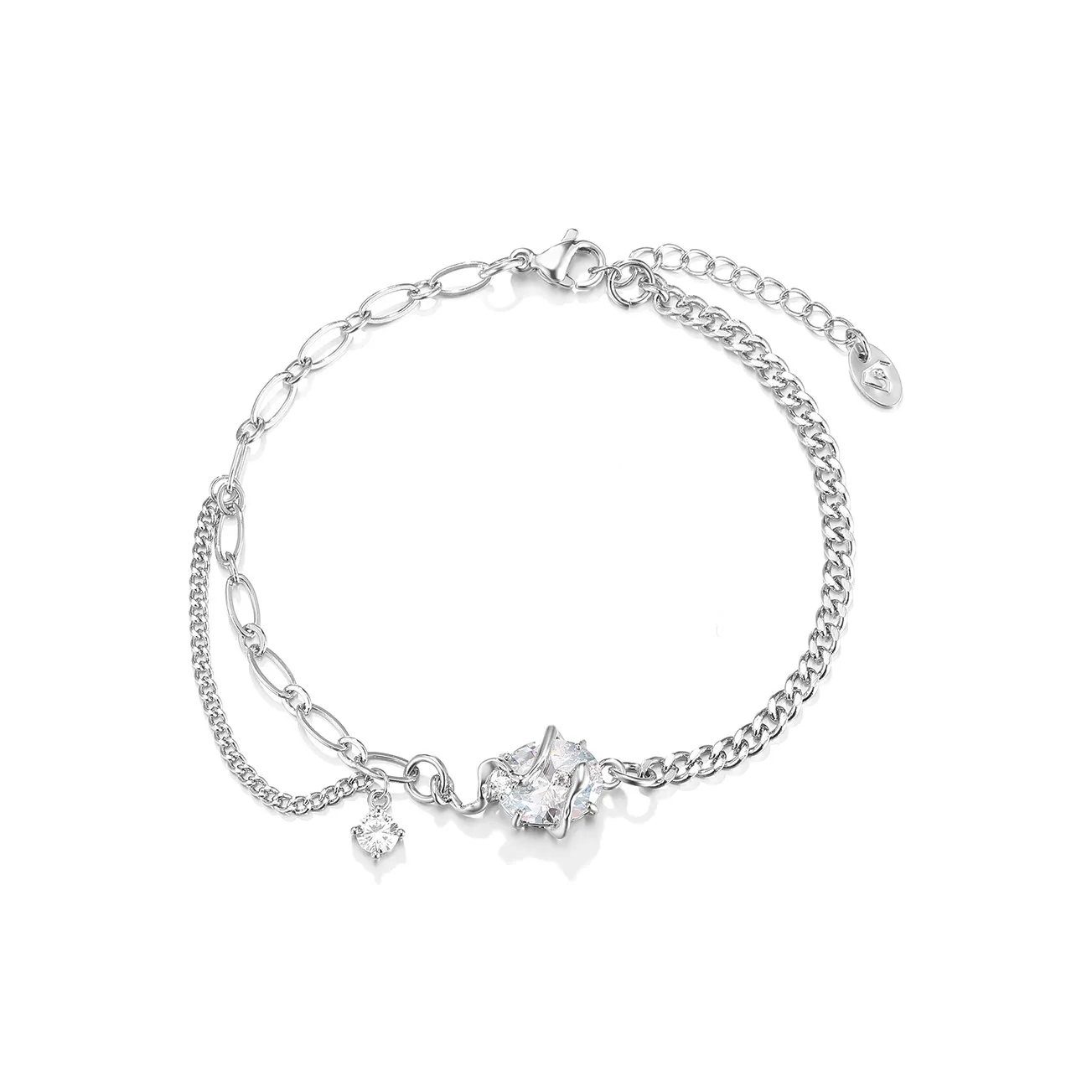 Clect Браслеты с синтетическим кубическим цирконием Женские