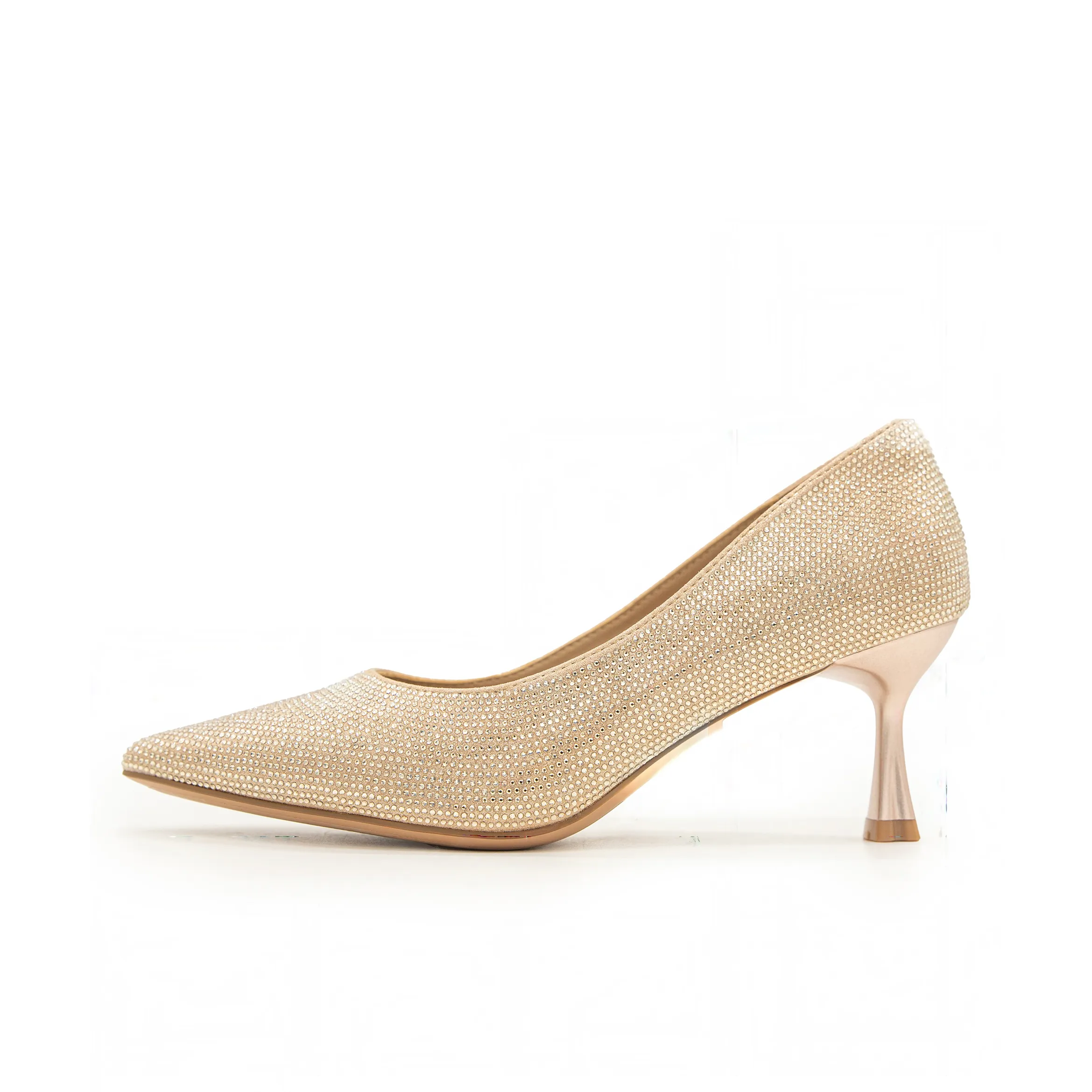 FED Высокие каблуки Золотой Женские