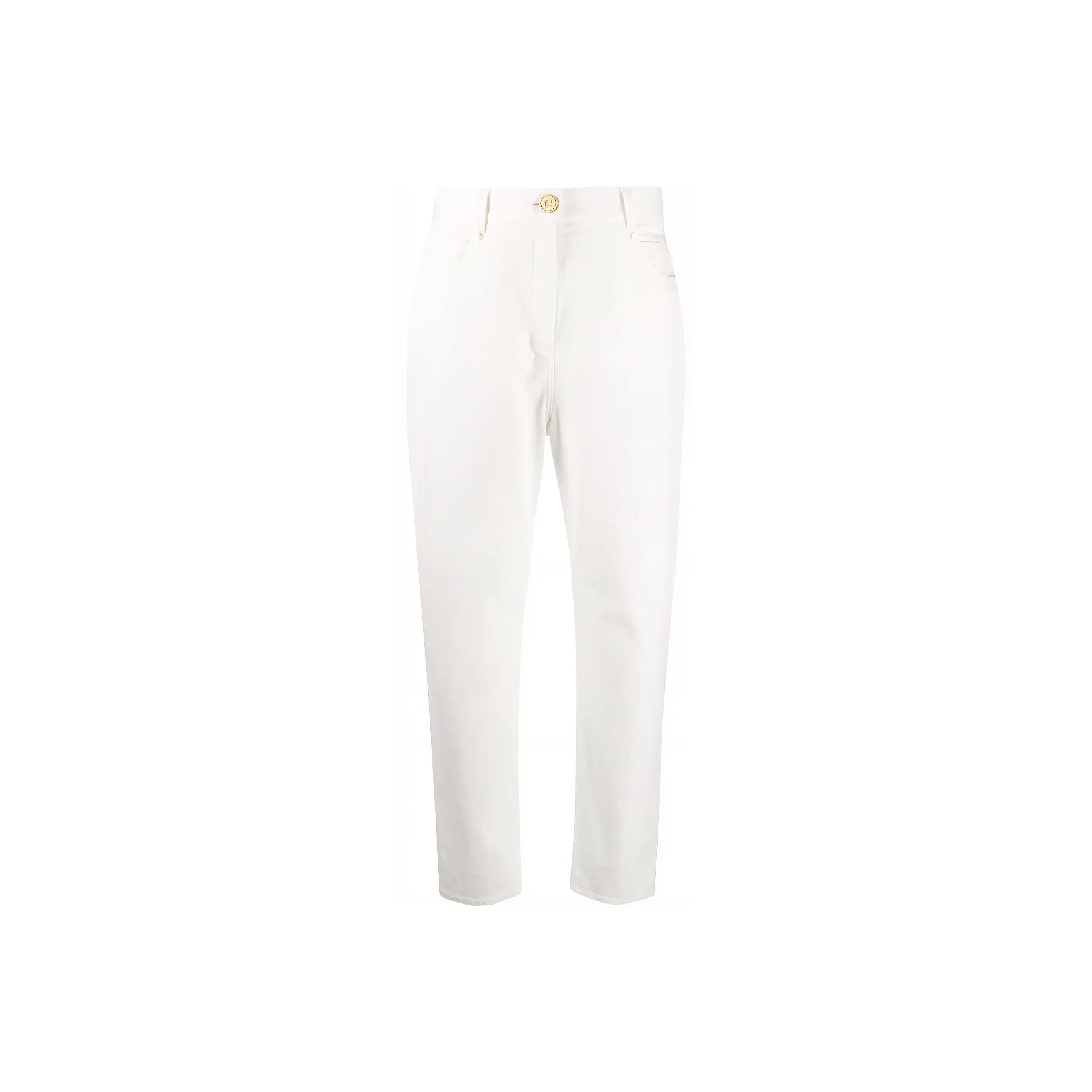 BALMAIN SS22 Jeans Women's White