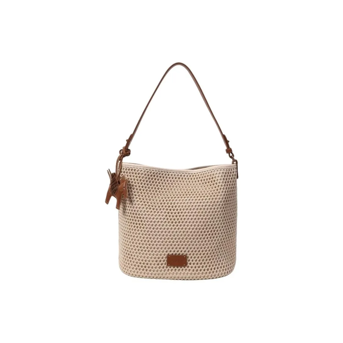 PAYOT Linen Ronal Holiday Shoulder Bag Regular Women's Ecru PAYOT Линен Ronal Holiday Сумка через плечо Стандартная Женская Экрю