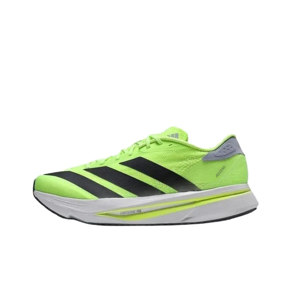 Adidas Adizero SL2 Anti Slip Wear Resistant Low Top Running Shoes Men's Green